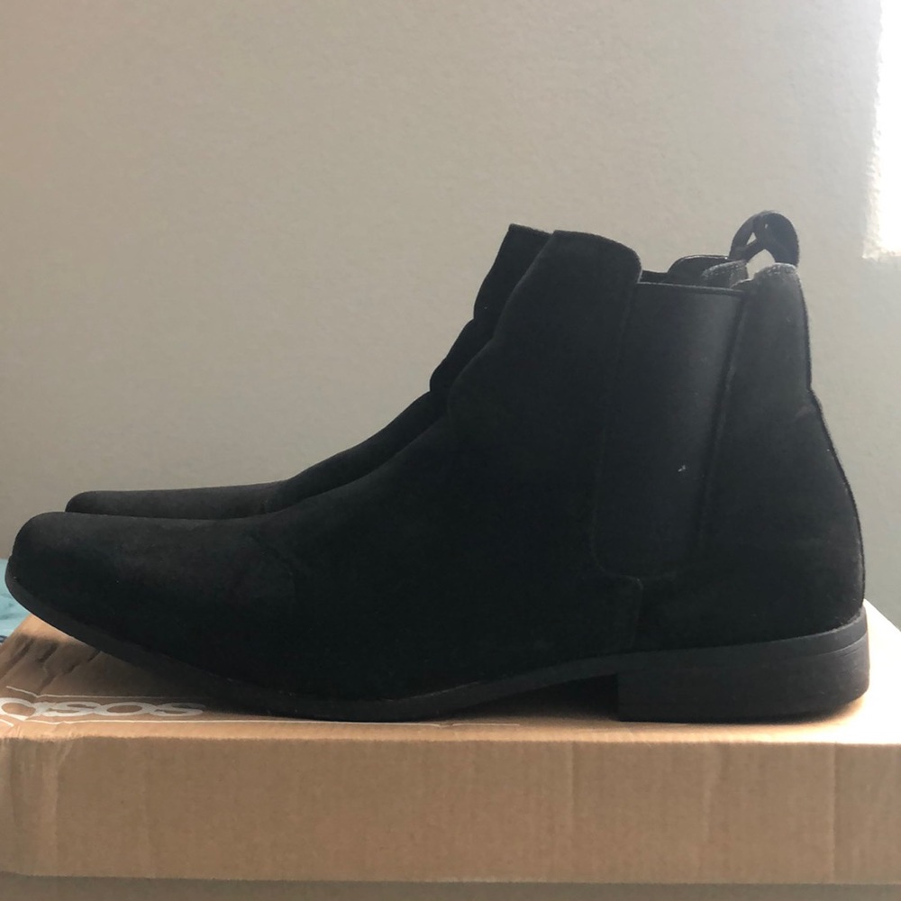 ASOS Chelsea Boots Faux Suede